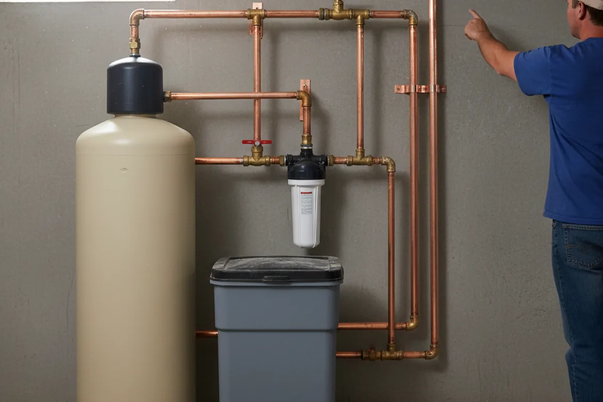 Whole-house water treatment system installed in Royal Center